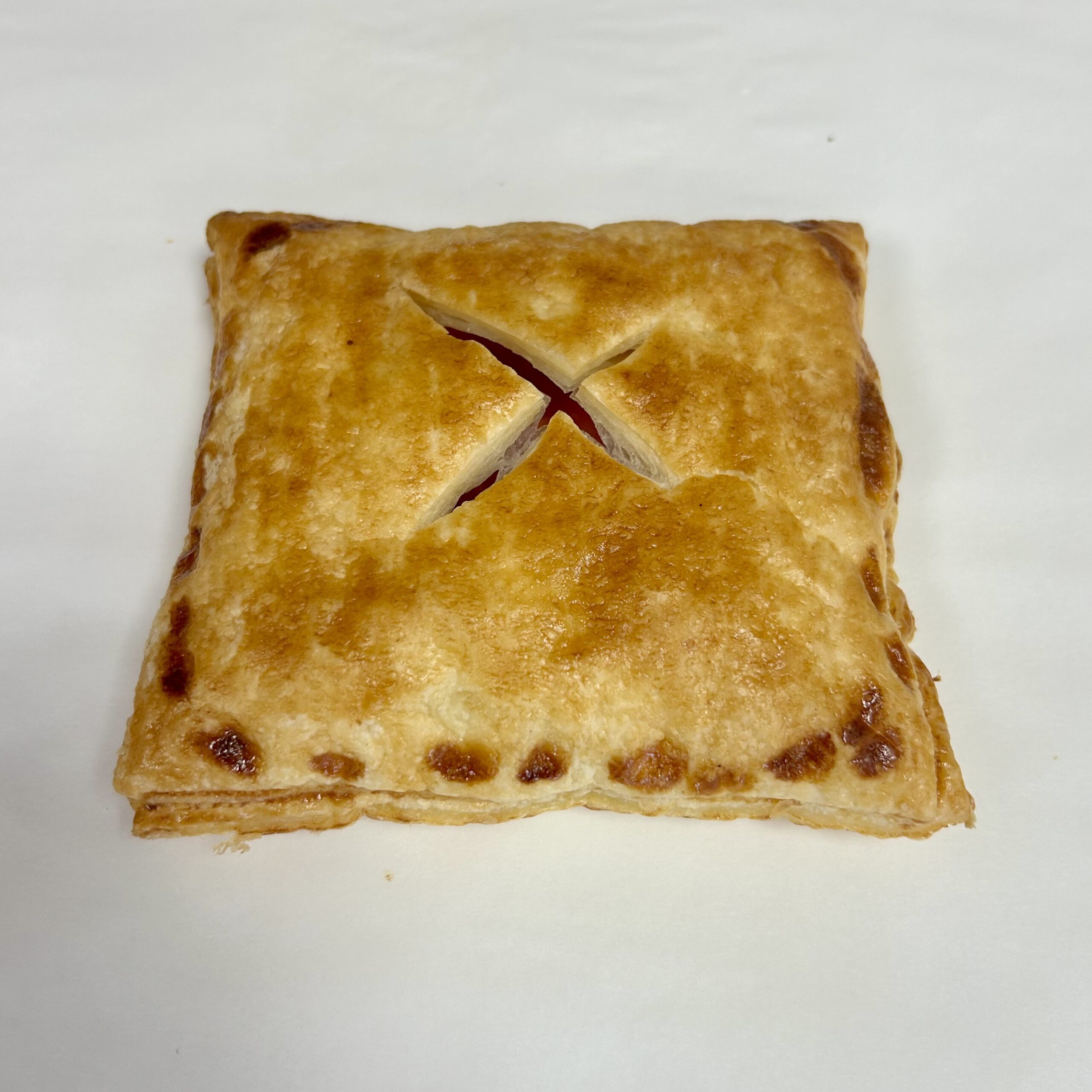 Cuadrado de jamon york y queso